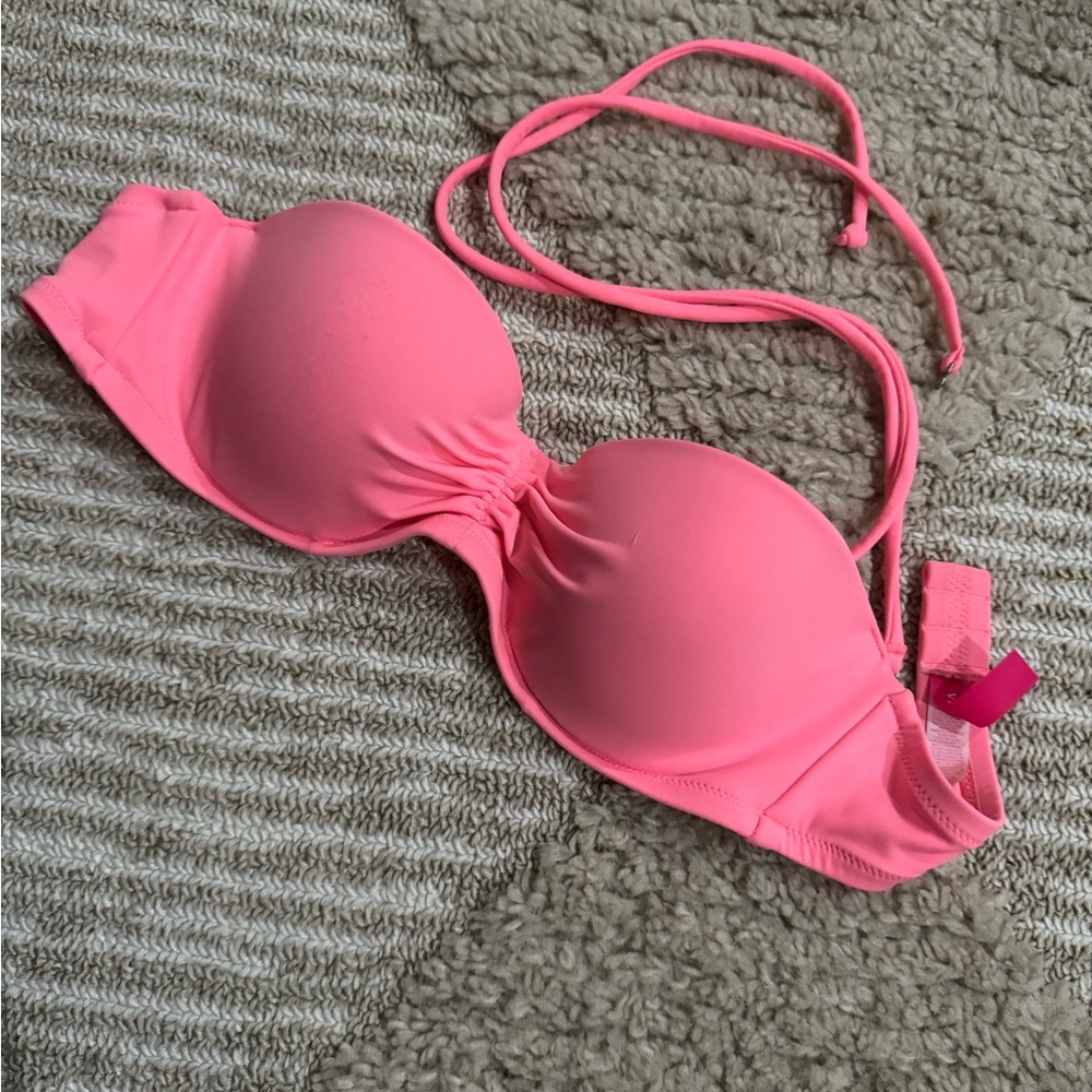 Victoria’s Secret Swim Top Bikini 32B Removable Straps